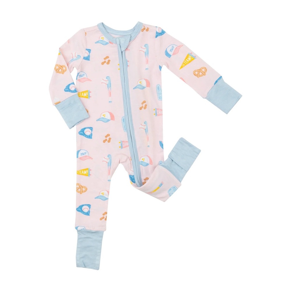 Angel Dear Pink and Blue Kids Footie